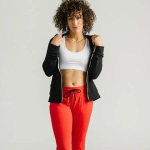 Black Downtime Zip Jacket RC